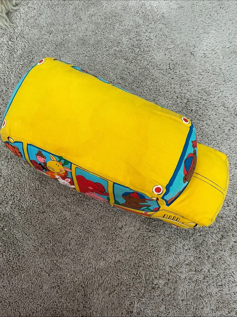 Vintage “Teacher Pet Express” Sculptured Pillow
